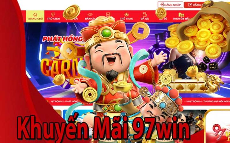 97Win cung cấp nhiều chương trình khuyến mãi hấp dẫn