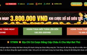 97win là nhà cái hàng đầu tại Việt Nam